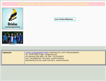 Tablet Screenshot of oriolus-lernprogramme.de